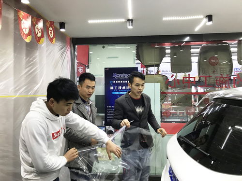 青海省第一期Moretec隱形車衣產(chǎn)品 施工培訓班圓滿結(jié)束