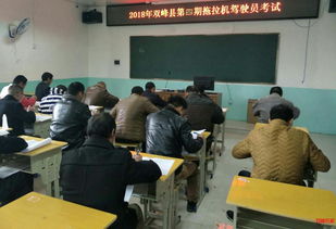 我也有駕駛證了 雙峰縣第4期農機駕駛員培訓考試現場特寫