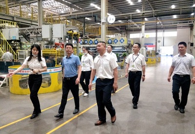 寧鄉職業中專走訪調研企業,促進校企合作